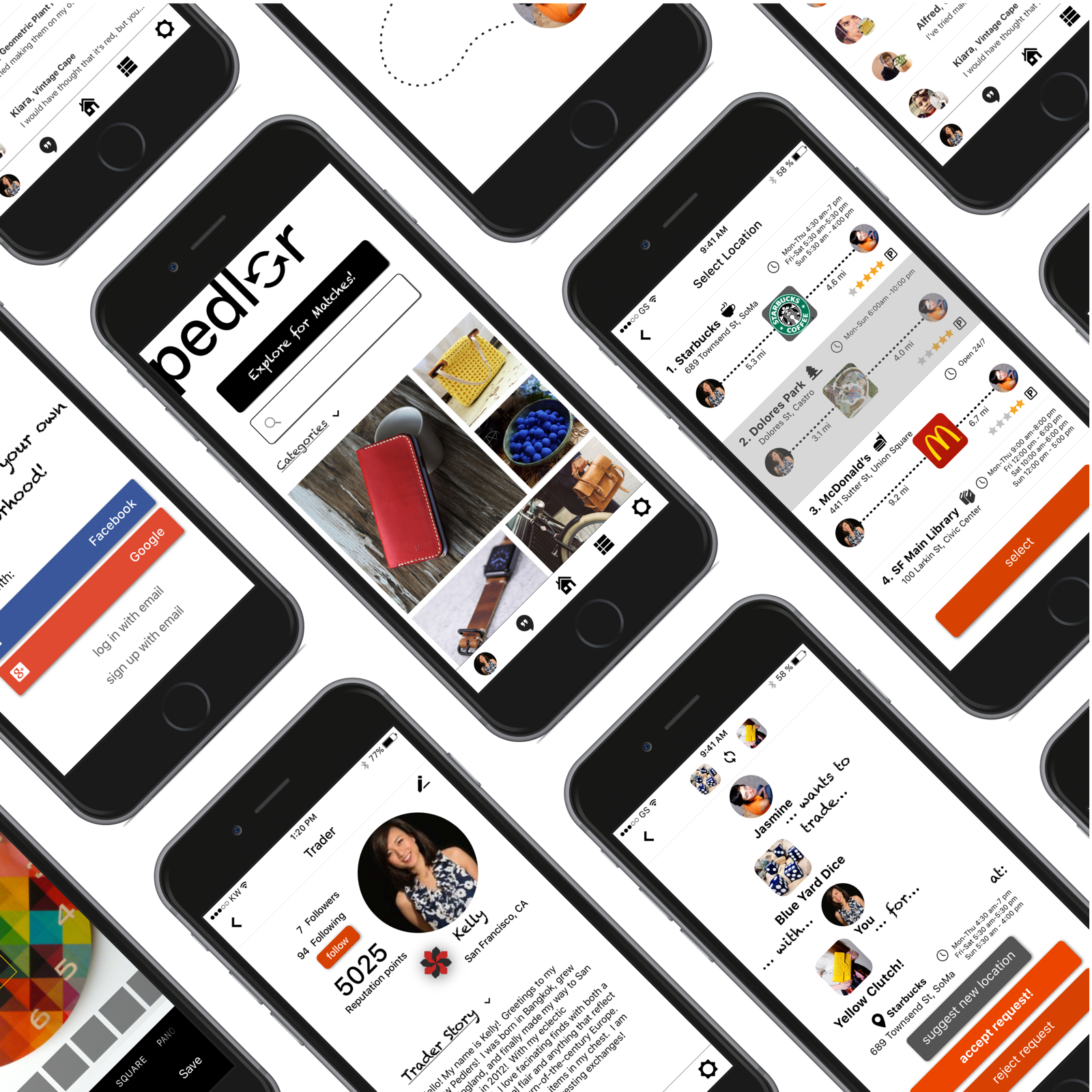 Pedler iOS marketplace